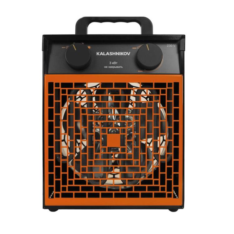 Тепловая пушка Kalashnikov KVF-E5-12 СК00002906, 4.5кВт