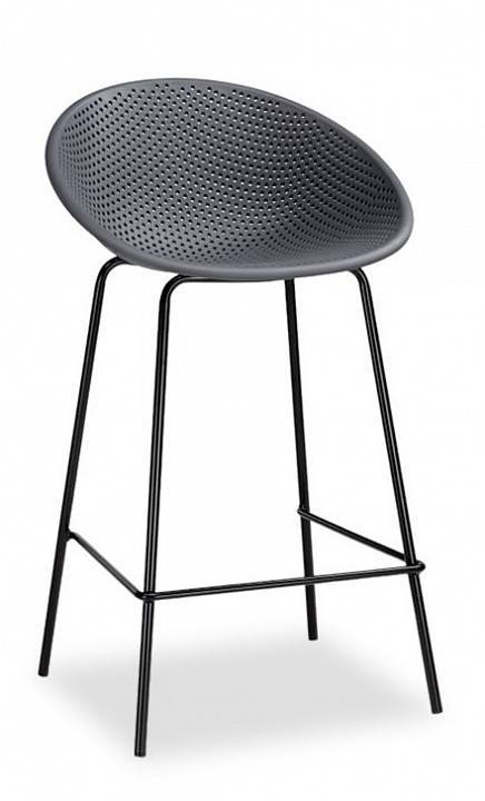 Стул барный Woodville Zeta 15702 черный, серый