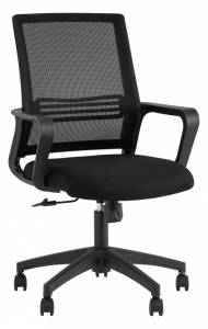 Кресло компьютерное Stool Group TopChairs Simplex WH-826 black черный