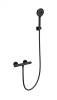 Смеситель для душа Wonzon & Woghand WW-B2063-A-MB с термостатом, черный матовый