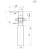 Дозатор для кухонной мойки Granula 22PD нержавеющая сталь фото 2