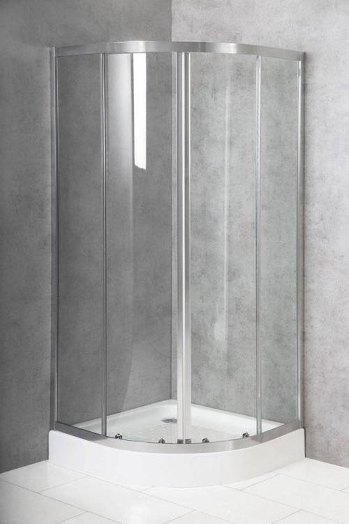 Душевой уголок BelBagno Due R-2-90-C-Cr