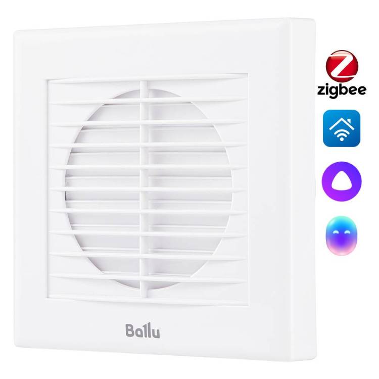 Вытяжной вентилятор Ballu BAF-EX 100 G с жалюзи