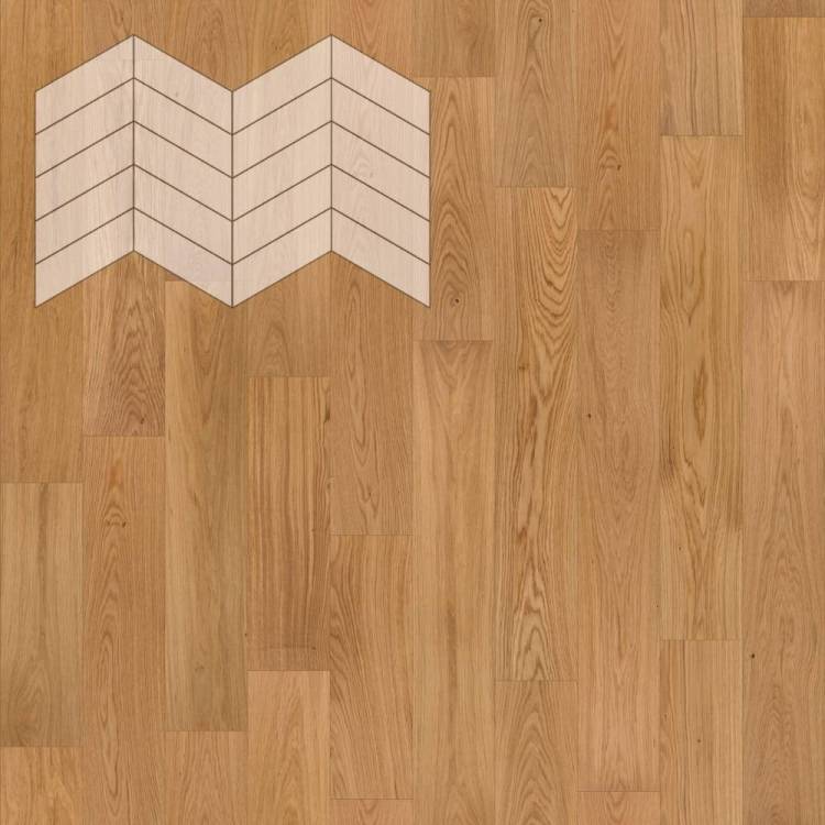 Паркетная доска Lab Arte Chevron Pro Французская Елка Дуб Натур Кольт лак 337-400x110x14
