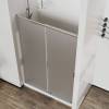 Душевая дверь Vincea City VDS-5CT110MT 1100, хром, стекло текстурное фото 3