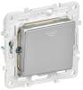 Выключатель карточный IEK Skandy SK-V11-0-10-K23 серебряный