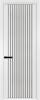 Межкомнатная дверь Profil Doors 3 AGP цвет профиля Вайт, стекло безопасное 6 мм рэте 700x2000