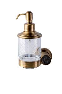 Дозатор Boheme Royal Cristal 10932-BR-B настенный Black BR