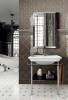 Бордюр Adex Studio ADST4001 Relieve Palm Beach Snow cap 7.5x19.8 фото 3