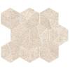 Мозаика Atlas Concorde Boost Stone A7CU Ivory Mosaico Hex 25x28.5