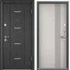 Входная стальная дверь Torex DELTA-100 841790 Черный шелк/ПВХ Бьянко 2030x860