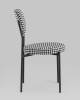 Набор из 4 стульев Stool Group Барбара BARBARA Houndstooth X4 черно-белый фото 4