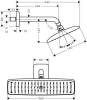 Верхний душ Hansgrohe Raindance E Air 27371000 фото 2