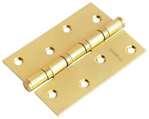 Петля карточная Morelli MSN 100X70X2.5-4BB SG матовое золото, с подшипником