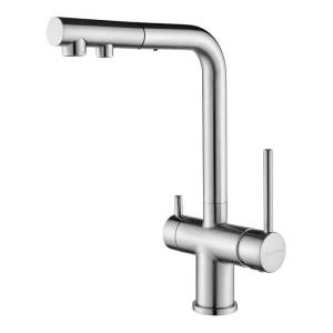 Смеситель для кухни Paulmark Serpentine Se213222-BS хром