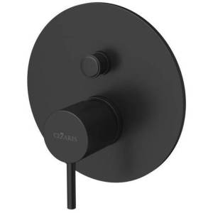 Смеситель для душа Cezares LEAF-VDIM-L-NOP черный