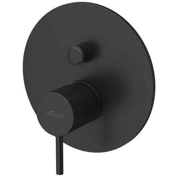 Смеситель для душа Cezares LEAF-VDIM-L-NOP черный