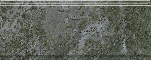 Бордюр Kerama Marazzi Серенада BDA026R зеленый глянцевый обрезной 12x30