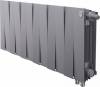 Радиатор биметаллический Royal Thermo Piano Forte 300 VDR silver satin, 12 секций