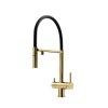 Смеситель для кухни Sancos Imola SC4010ZG с возможностью подключения фильтра для воды, полированное золото