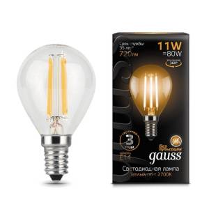 Лампа светодиодная Gauss Filament 105801111
