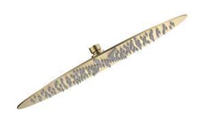 Верхний душ AQUAme AQM8606BG золото шлифованное