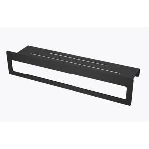 Полка Raglo R340.04.06 с держателем полотенец, черный