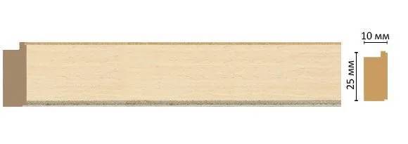 Молдинг DECOMASTER 102-13 240x1x2.5