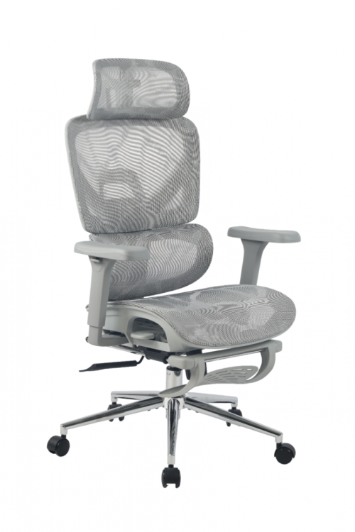 Кресло офисное Stool Group TopChairs Vertus ZR-24FZ77 Серый