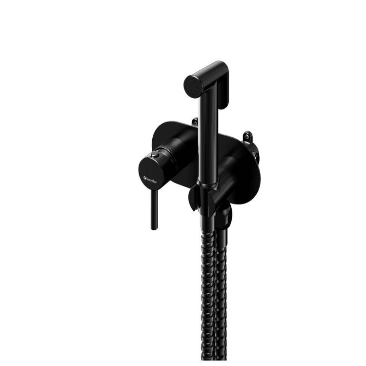 Гигиенический душ Knotlor Dew FHS01S1BL черный