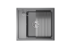 Мойка кухонная Granula Kitchen Space KS-6004 алюминиум