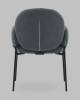 Стул Stool Group Моллек AV 338-F83-9005 темно-серый, букле, с подлокотниками фото 5