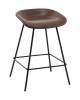 Стул полубарный Stool Group Фуриоса AV 461-Pch-9005(PP) коричневый, экокожа