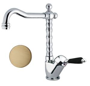 Смеситель для раковины Fiore Imperial Black 89ZZ2245 бронза