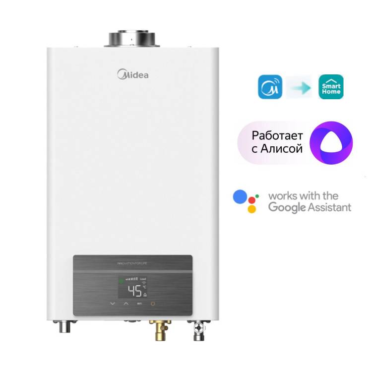 Проточный водонагреватель Midea MGIWH-10-CC SEINE газовый