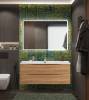 Тумба с раковиной BelBagno MARINO-CER-N-1200-2C-SO-WO-P подвесная, Rovere Bianco, 51.6x121x46 фото 4