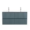 Тумба под раковину BelBagno UNO-1200-4C-SO-AO подвесная, Голубой матовый, 120x45.5