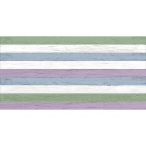 Керамическая плитка Laparet Land 08-00-85-2671 полоски зелёный 20x40