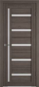 Межкомнатная дверь Владимирская Фабрика Дверей Atum 18 Grey стекло White Cloud 800x2000