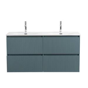 Тумба под раковину BelBagno UNO-1200-4C-SO-AO подвесная, Голубой матовый, 120x45.5