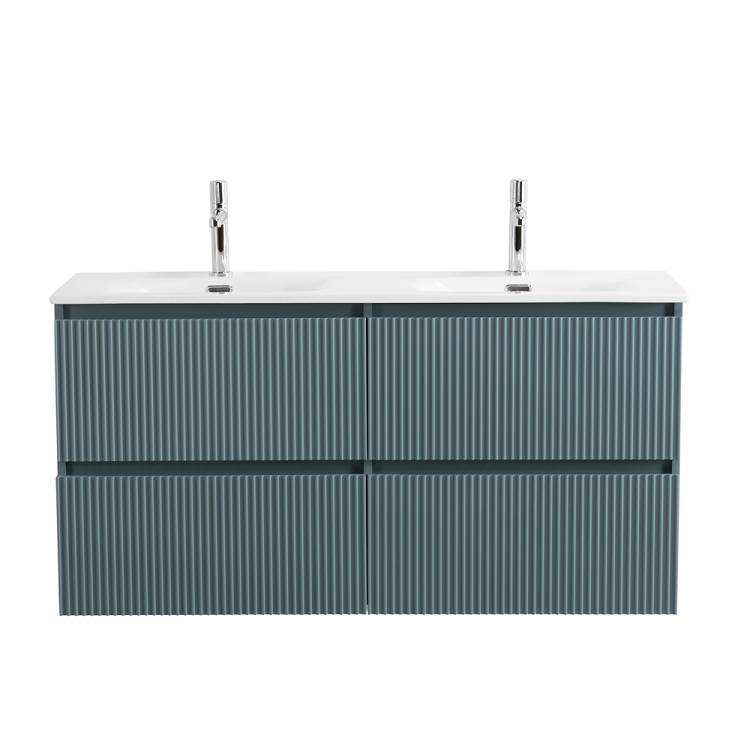 Тумба под раковину BelBagno UNO-1200-4C-SO-AO подвесная, Голубой матовый, 120x45.5