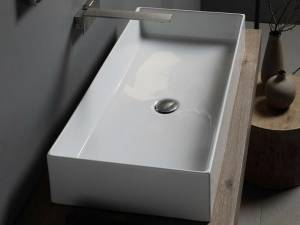 Раковина Scarabeo Teorema 2.0 5102 80x40x14, белый