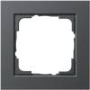 Рамка 1-постовая Gira E2 антрацит 021123