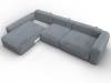 Диван угловой Лига Диванов Лига-066 131228L Серый фото 8