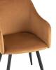 Набор из 2 стульев Stool Group Ника MC66-5F KD HLR-43 X2 терракотовый вращающийся фото 7