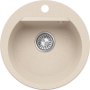 Кухонная мойка Polygran Atol ATOL-460 854758 Кремовый 46x46