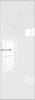 Межкомнатная дверь Profil Doors 1 AGN цвет профиля Вайт, стекло безопасное 4 мм lacobel белый лак 800x2000