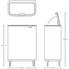 Мусорное ведро Brabantia Touch Bin 130663 Bo Hi 2 х 30 л фото 10