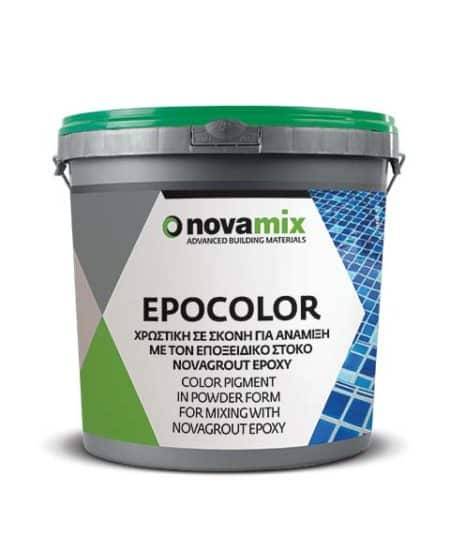 Пигмент Novamix Epocolor для базы эпоксидной затирки 12 лава серый 0.27 кг