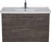 Тумба с раковиной Aquanet Эвора 100 дуб антик фото 11